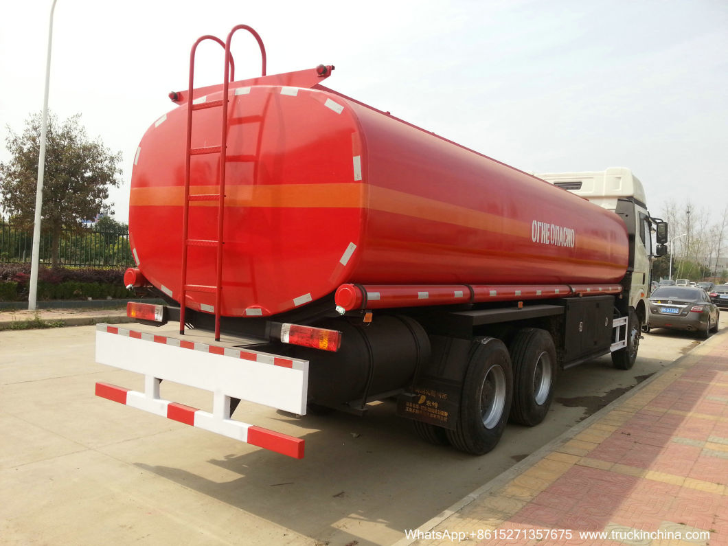 FAW Diesel Road Tanker Truck (24m3 Fuel Oil Bowser Refueling Truck with Oil Pumps Flowmeter Fuel Despenser for Fuel Express Door to Door Service)