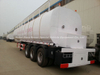 Hot Liquid Asphalt Tanker Trailer Truck 50, 000 Liters with Two Burner Heater Insulation Layer for Transport Bitumen, Liquid Asphalt, Coal Tar Oil, Crude Oil