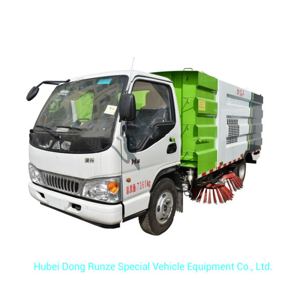 JAC 5cbm Mechanical Road Sweeper 4m3 Dustbin, 1.5m3 Clean Water Tank
