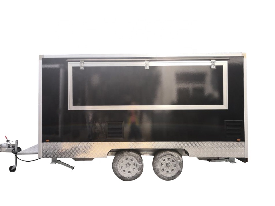 Hot Mobile Fast Food Trailer Customising (Burger Vending Trailer, Ice Cream Trailer)