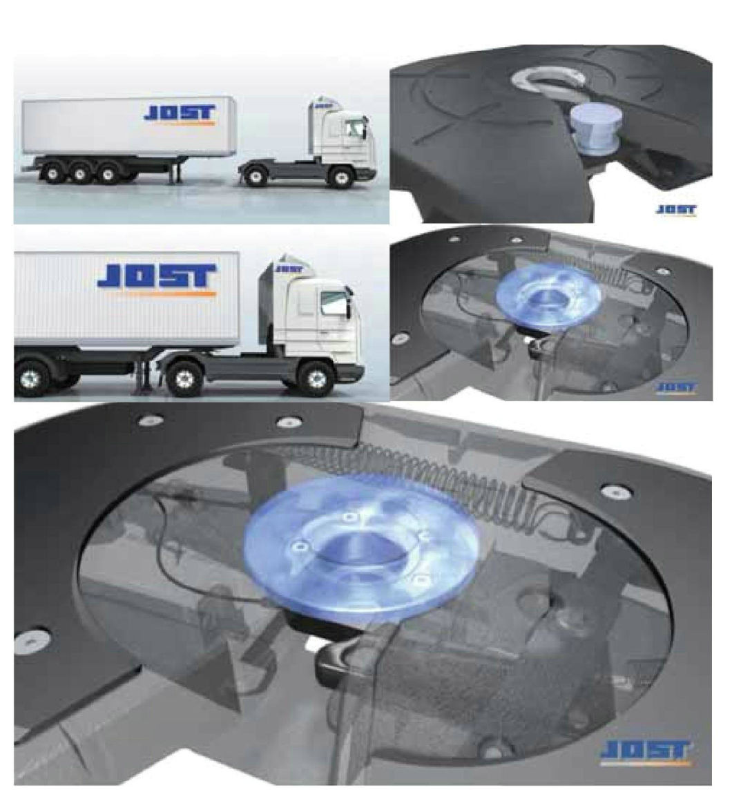 Wholesale Jost King Pin for Semi Trailer, Landinggear Fifth Wheel Trailer Part