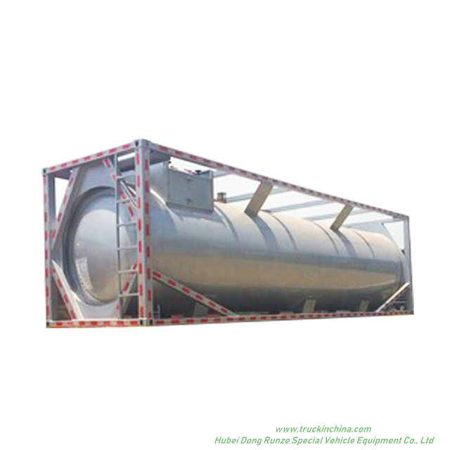 CH3cl ISO Tank Container for Liquid Chloromethane 30FT Container Trailer Road Transport (methyl chloride, chloromethane, CH3Cl) Un1063 Un1912 Gas Pressurized