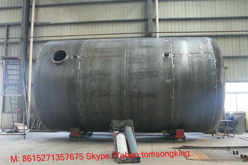 Customize Vertical / Horizontal Storage Tank, Sulfuric Acid Tank (Carbon Steel Diesel Tank or Stainless Steel Chemical Oil Tank, Steel lined LDPE Acid Tank)