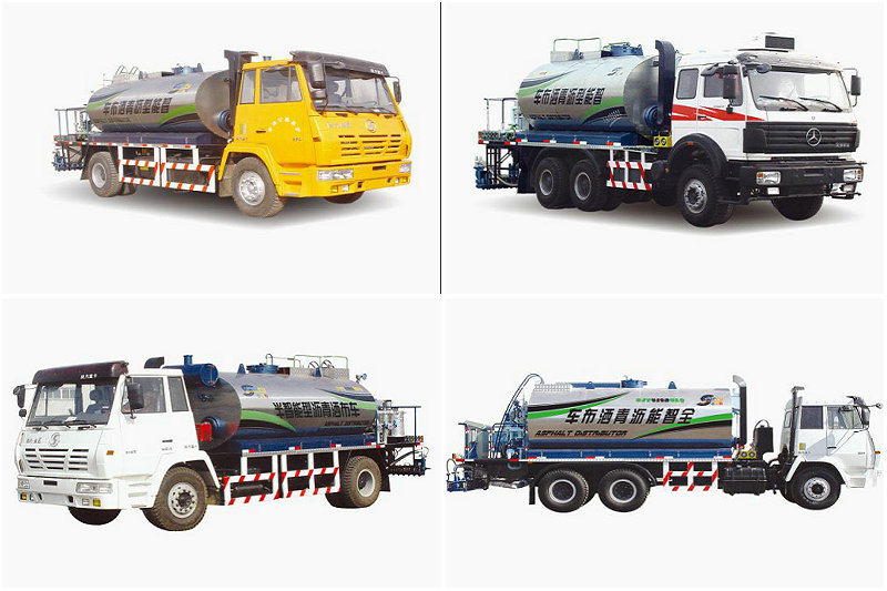 Asphalt Tank Distributor Truck 5000 Liter to 6000 Liters Bitumen 4X2
