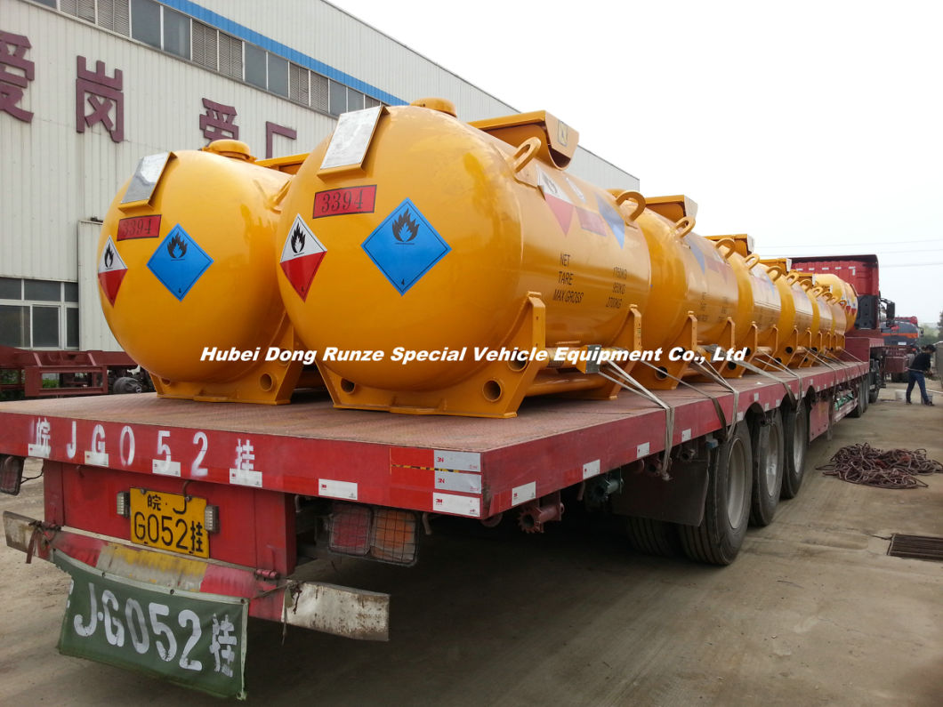 Alky Portable Tank T21 Tank Capacity 1750L Un3394 (C6H15Al Portable Tank Container)