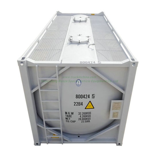 20FT Bulk Cement ISO Tank Container Customizing Transport Plaster Powder, Cement, Flyash Bulk Cement (ISO Tank)