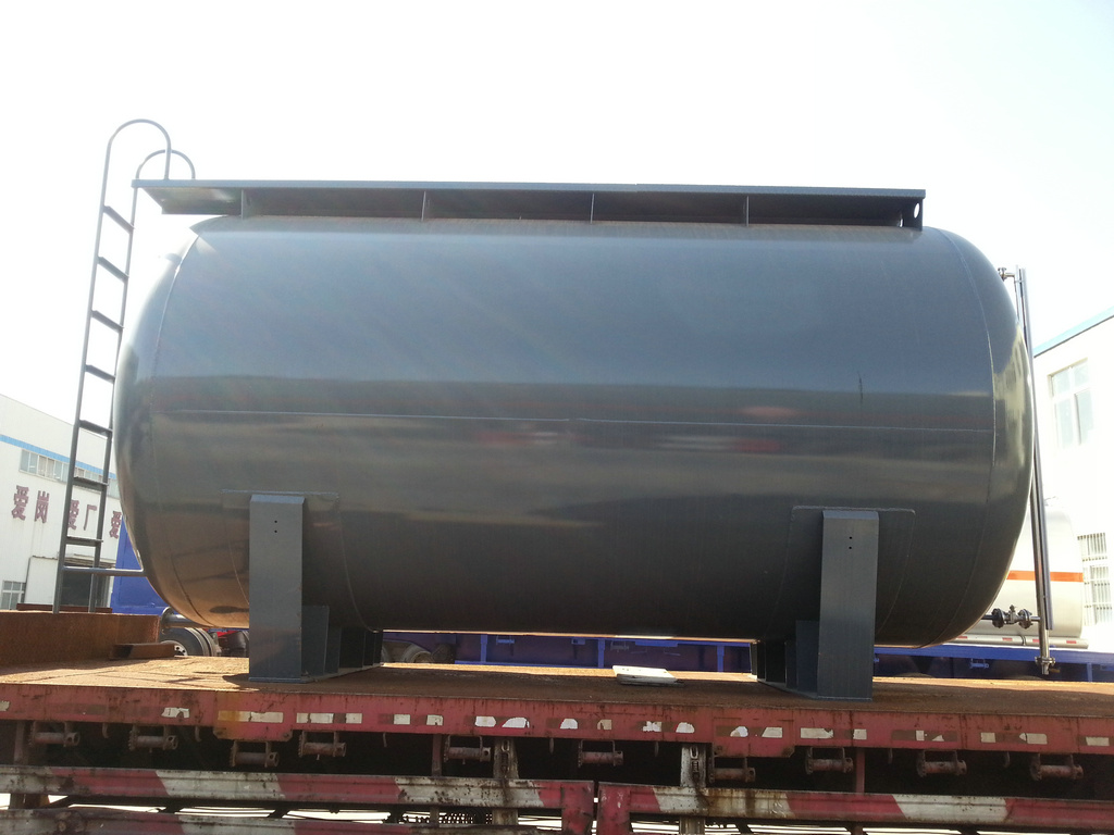 Hydrochloric Acid Storage Tank (Steel Lined LLD PE 16mm) -20000L for Storage Bleach, Raw Mixed Acid, Ferric Chloride, Oilfield Chemicals, Corrosive Wastes
