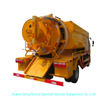 Vacuum Tank Combined Sewer Jetting Truck 5.5cbm Vacuum Sewage Tank 2.5cbm Jetting Water Tank