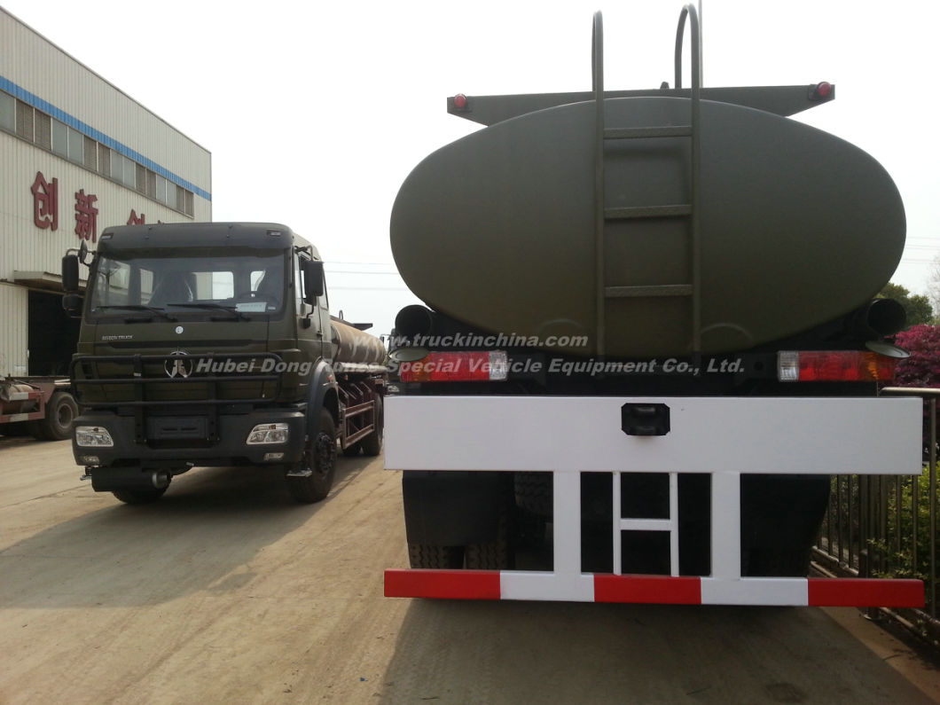 Beiben Trucks 1629 Fuel Bowser (Road Tanker) All Wheel Drive 4X2.4*4. LHD. Rhd for Petroleum Oil, Gasoline, Petrol, Diesel Transport with Oil Pump