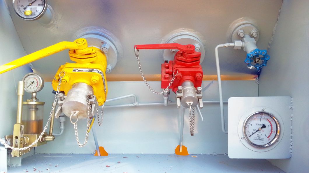 30FT ISO Tank Container for Road Transport LPG Gas Propane, Liquid Sulfur Dioxide, Lquid Gas, Isobutane, Dimethyl Ether 30cbm