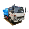Small HOWO Septic Tank Truck 4000 Liters for Cesspool Emptier