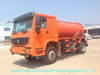 Sinotruk HOWO 6 Wheels VAC Tanker Sewage Sludge Truck with 8000L 12000L Septic Tank Rhd or LHD 4X4.4X2