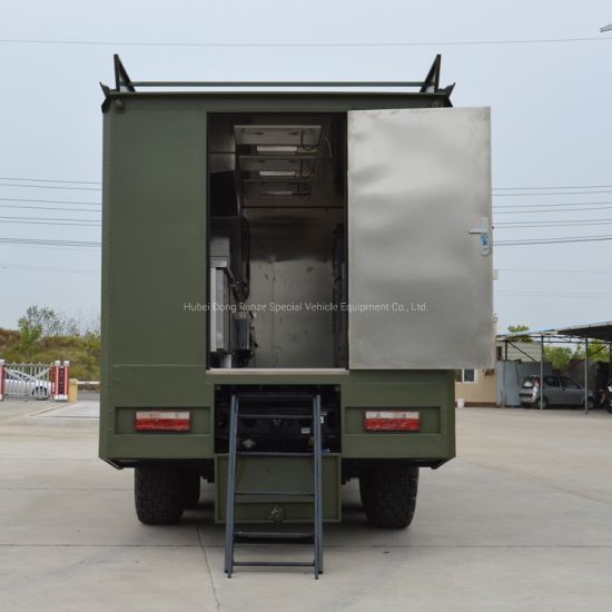 Military Mobile Kitchen All Wheel Drive 6X6 for Military Troops Field Cooking Fast Food