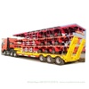 Flatbed Trailer for Cargo Transport Side Wall Removable or 40FT Container 45ton (Multi-Functions)