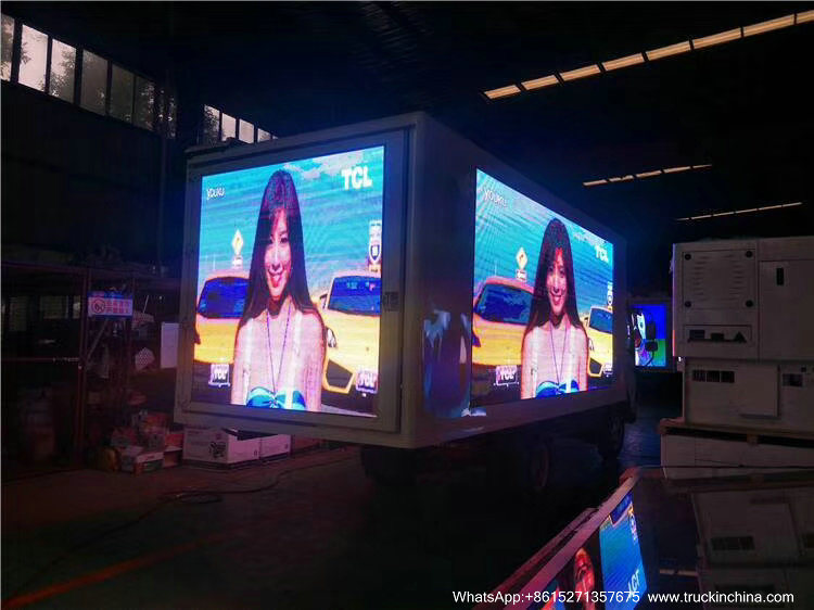 JAC / Jmc LED Truck with LED Billboard and Sound System