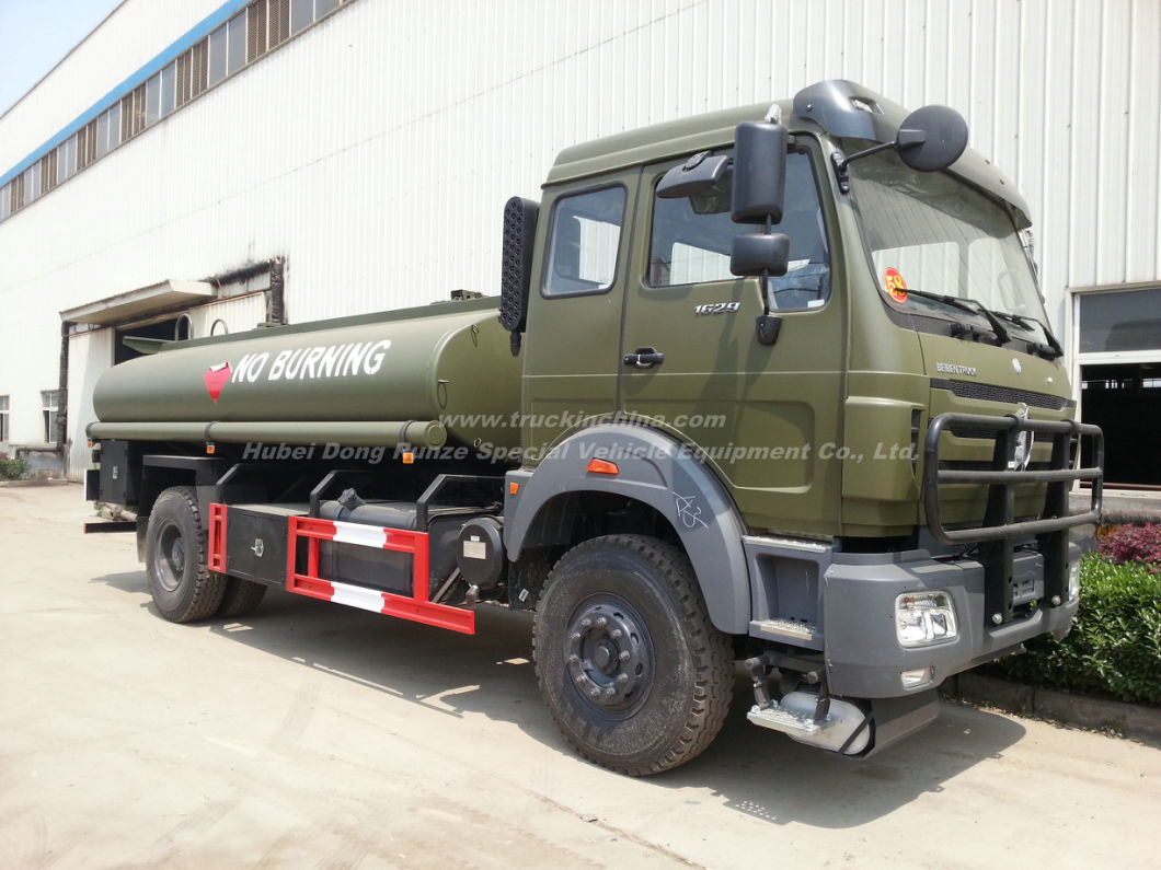 Beiben Trucks 1629 Fuel Bowser (Road Tanker) All Wheel Drive 4X2.4*4. LHD. Rhd for Petroleum Oil, Gasoline, Petrol, Diesel Transport with Oil Pump