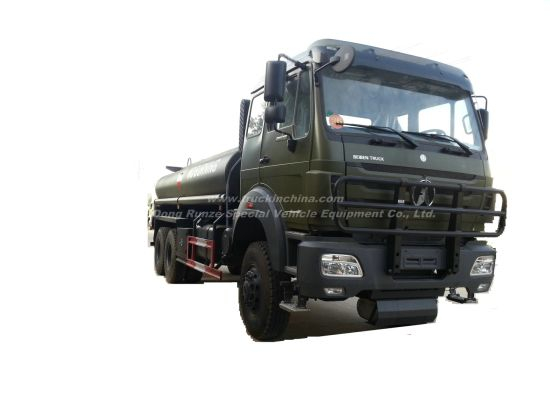 Beiben Trucks 2529 Fuel Bowser Tanker off Road All Wheel Drive 6X6.6*4. LHD. Rhd 2534.2538 for Petroleum Oil, Gasoline, Petrol, Diesel Transport