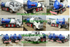 Samll 4X2 Isuzu Vacuum Tanker Septic Tank 3000L - 6000L