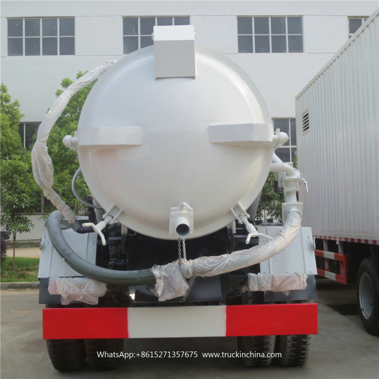 Beiben 1627 Vacuum Sewage Suction Tanker Truck 10000 L