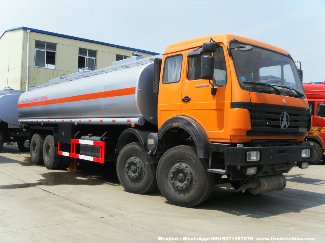 North Benz Tanker 33000 Liters Fuel Oil Tank Truck (8X4 Mobile Refueling Tanker)