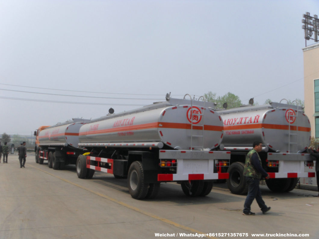 Beiben (North Benz 8X4 Tanker) 30000L +15000 Liters Fuel Tank Truck with Full Tank Trailer