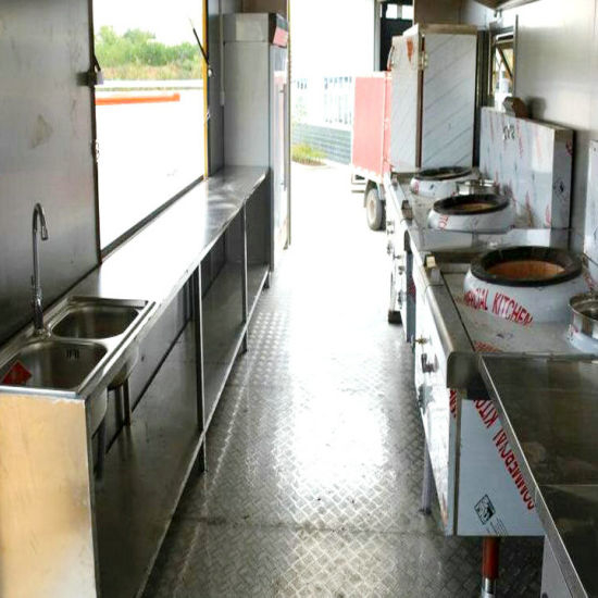 Wholesale DFAC Diesel Mobile Kitchen Food Truck 4.2 Meters Long Rhd ...