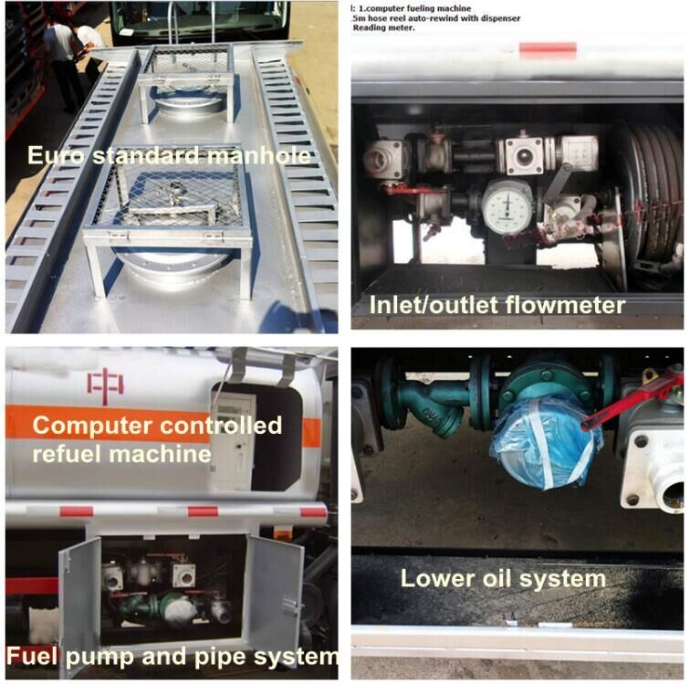 Shacman (4X2, 6X4, 8X4 F2000 F3000 X3000 Oil Bowser) off Road Fuel Tanker Truck for 25m3 -35m3 Oil Diesel, Gasoline