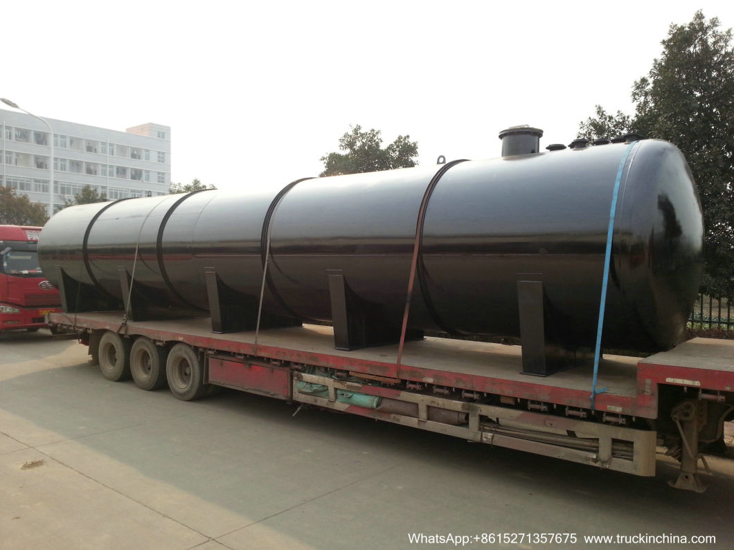 Acid Storage Tank for Oil Fied Chemical Contain Hydrochloric Acid 120cbm Horizontal