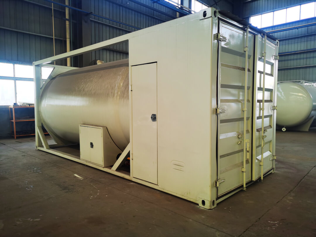 20 feet LPG Gas Fillling Tank container with LPG Dispenser (1)