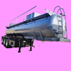 Dilute Sulfuric Hydrochloric Acid Liquid Tank Trailer 22-30kl 6000-8000 gallon Lined LDPE