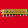  Aluminum Alloy Pneumatic Valve Emmergency Cut-off Controller For Fuel Tanker Qk01-8 With 8 Stop Buttons