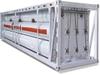 40ft Tube Compressed Natural Gas CNG Tube Bundle Container Trailer