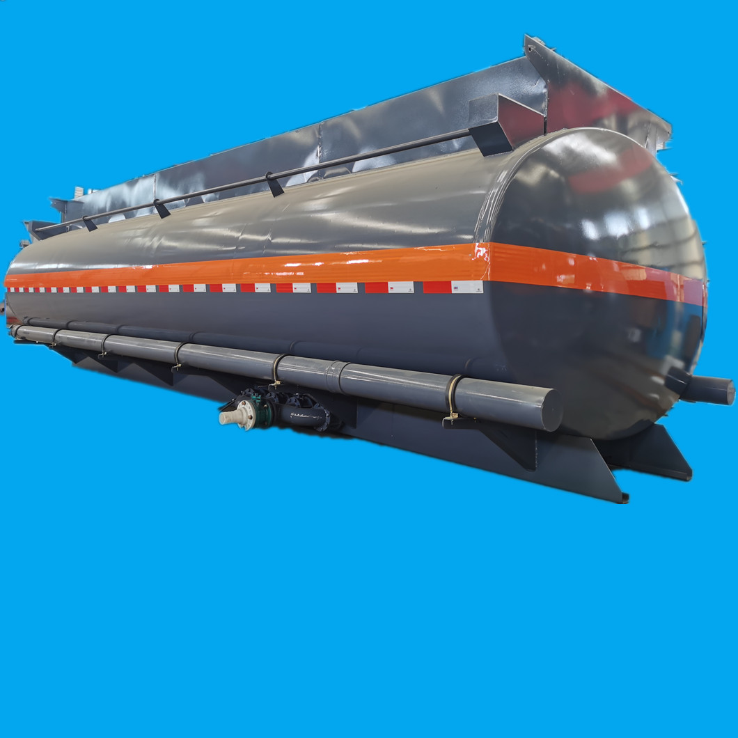 Hydrochloric Acid HCl Handling corrosive tank trucks (34)