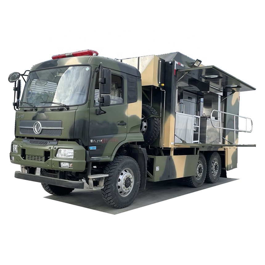 Dongfeng offroad 6x6 mobile kitchens (10)