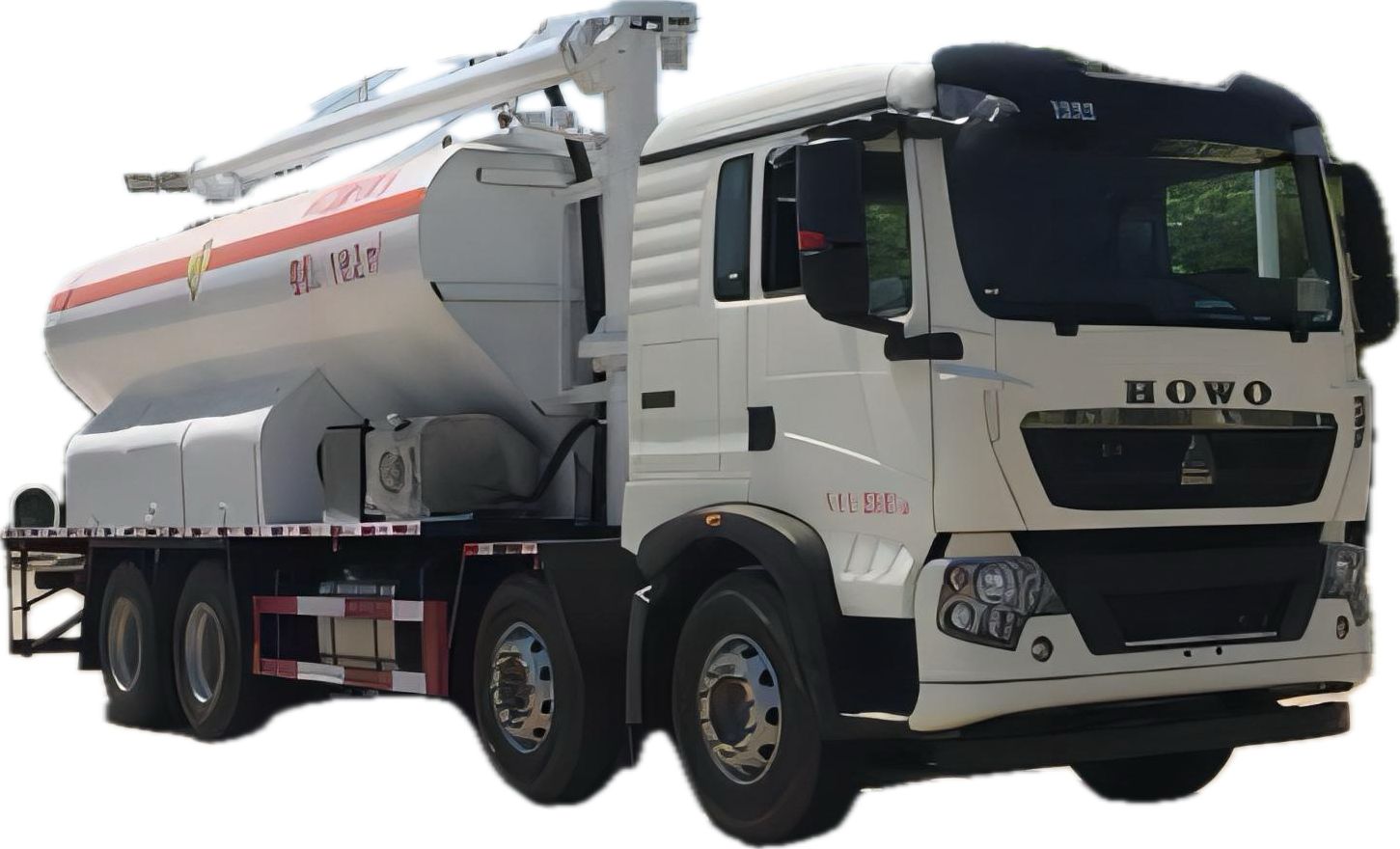  Customize Explosive Porous Granular Ammonium Nitrate ANFO Mixing Charging Truck 15 Ton