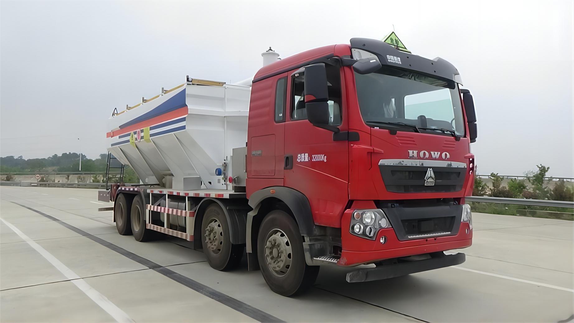 Blend ANFO Explosive Transportation Trucks (8)