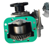  Power Take-off PTO SDQ24/40PQ1 For WLY6G40 Ratio 6.143，ISO Flange Pneunmatic