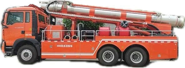 HOWO Vertical Pump Water Supply Drainage Rescue Truck 4000m3/h 