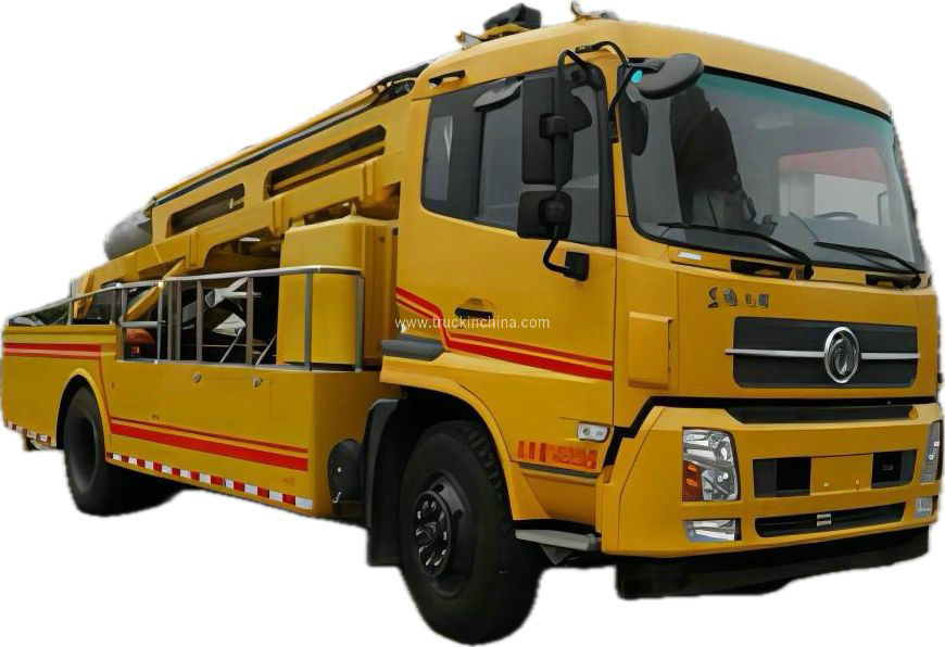 Custom DFAC Vertical Drainage Water Pumper Rescue Truck