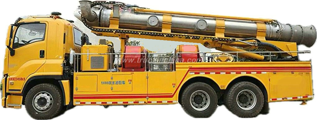 Custom ISUZU Vertical Drainage Water Rescue Truck 5000m3/h 
