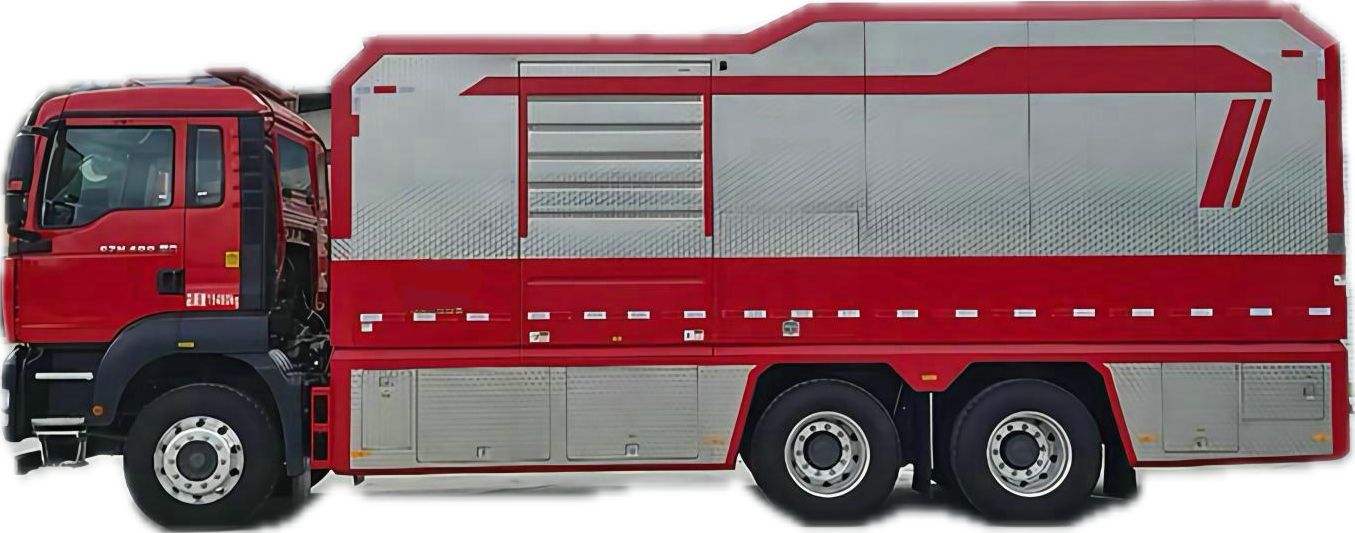 Customize SITRAK Emergency Drainage Pump Rescue Truck 3000m3/h 