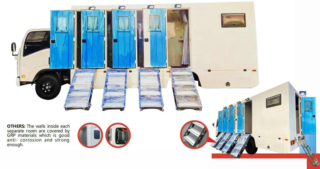 ISUZU Shower & Toilet vehicles 3