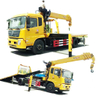King Run Tilt Tray Rollback Flatbed Tow Truck with 8ton Recovery Hydraulic Winch 8ton Crane 