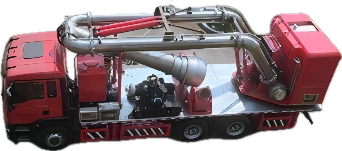 SITRAK Large Flow Drainage Pump Rescue Vehicle 3000m3/h 