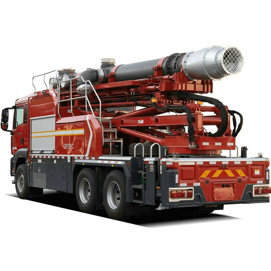 SITRAK Vertical Drainage Pump Rescue Truck 3500m3/h 