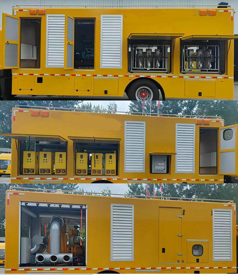 DFAC Large flow drainage emergency rescue trucks (8)