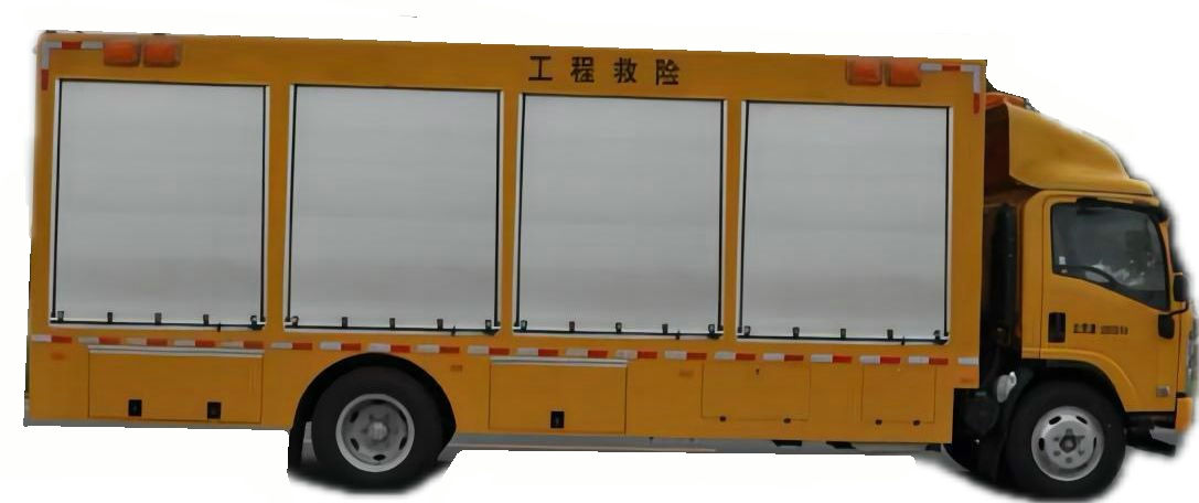 ISUZU Mobile Drainage Rescue Truck with Generator Drainage Pump 