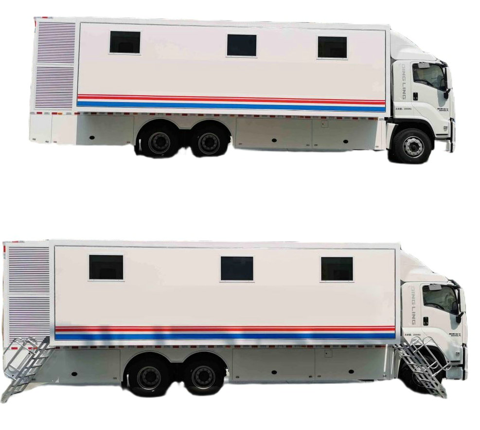 Dong Runze GIGA Mobile P2 Laboratory Clinics Medical Truck