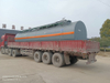 Lined PE Storage Transport Sodium Hypo Tanks For Truck Trailer Mounted with Insulation Layer 6604 Gallon Bleach NaOCL 