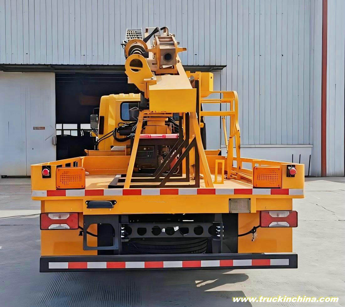 yuejin Piling, pulling pile, guardrail repair trucks (3)